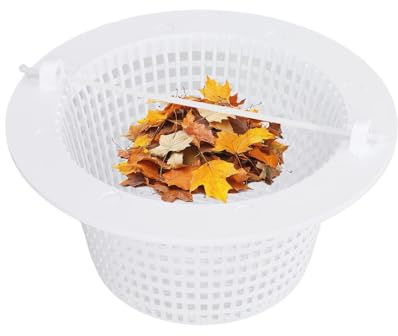 Genérico Skimmer Basket - Swim Pool Strainer Basket,Debris Removal Water Maintenance Tool with Handle for Residential Commercial Leaves Use