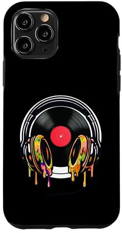 Casque Vinyle DJ Desk Club Music Coque pour iPhone 11 Pro