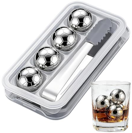 Caramelos de Acero Piedras De Refrigeración Redondas Fútbol Metal