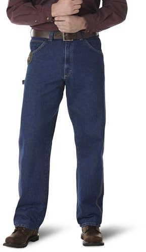 Wrangler Riggs Workwear Arbetsjeans för män, Contractor, 34W / 32L