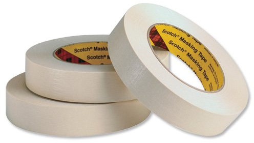 Scotch Masking Tape General Purpose Removes Cleanly 25mmx50m Ref 28312550 [Pack of 9]
