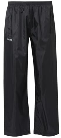 Regatta Mens Stormbreak Waterproof Overtrousers Black S