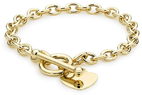 CARISSIMA Damen Armband gravierbar 9 Karat gelbgold 19 cm 1.24.1472
