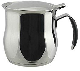 ILSA Caffettiera Omnia, Induzione, Acciaio Inox 18/10, Manico in Silicone, Capacità 100 cl, Tazze 10