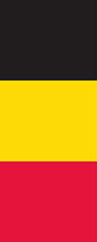 flaggenmeer® Flagge Belgien 120 g/m² ca. 400 x 150 cm
