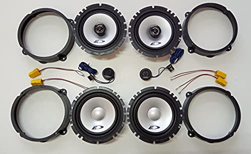 Kit altoparlanti Alpine per Lancia Y Ypsilon 2003-2013 Anteriori e Posteriori
