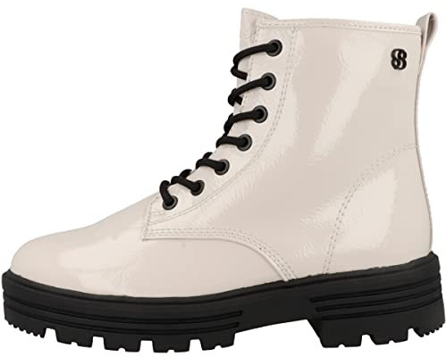 s.Oliver Stiefelette 5-5-25215-39 Cremefarben Red Label