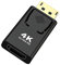 SZJUNXIAO Adaptador Displayport a HDMI 4K Ultra Full HD - DP Macho a HDMI Hembra - Convertidor para Monitor, Proyector, Mac, Tablet - Resolución 1080P