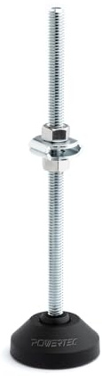 POWERTEC 6 Large Toggle Clamp Foot with Nuts & Washers, Oversized Stud Clamp Foot Compatible with Toggle Clamps for Table Saw Fence, Drill Press Table, and Woodworking Jigs (71700)