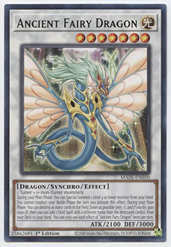 Dragón de hadas antiguas - MAZE-EN050 - Raro - 1ª edición