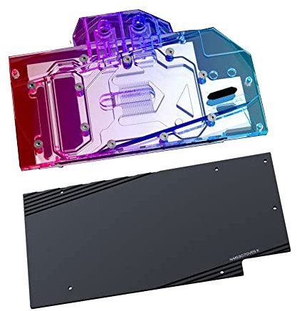Kupfer-GPU-LED-Wasserkühlungsblock für MSI RTX3090 RTX3080 RTX3080Ti RTX3070 RTX3070Ti RTX3060 RTX3060Ti RTX3050 (für MSI GeForce RTX3070 RTX3070Ti RTX30660Ti RTX30660 0Ti Ventus )