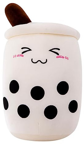 ISAKEN Bubble Tea Kuscheltier, Bubble Tea Plüschtier Kuscheltier Plüschpuppen Bubble Tea Plüsch Spielzeug Weiche Kuscheltier Tee Weiche Puppe Kissen Bubble Tea Plüschtier Kinderspielzeug