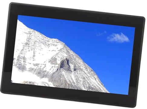 Monitor Portátil de 8 Pulgadas con Pantalla Táctil Mini Monitor, IP65 Resistente Al Agua 1280x720 Pantalla IPS Pequeño Monitor HDMI Pantalla de Visión Trasera de Coche para PC