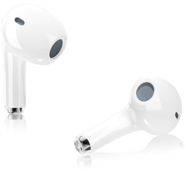 DIAIDIAI Auriculares intrauditivos inalámbricos Bluetooth: auriculares internos deportivos inalámbricos con sonido estéreo HiFi con 4 micrófonos - control táctil - IPX7 resistente al agua compatible c