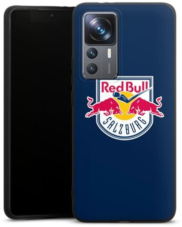 DeinDesign Premium Silikon Hülle kompatibel mit Xiaomi 12T 5G Handyhülle schwarz Case EC Red Bull Salzburg Offizielles Lizenzprodukt Eishockey