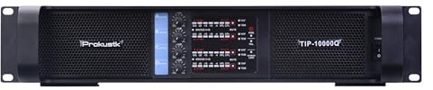 Prokustk TIP10000Q Professioneller Leistungsverstärker 4 Kanäle 1350W 8Ohm für DJ PA Line Array Subwoofer Kupferkühlkörper