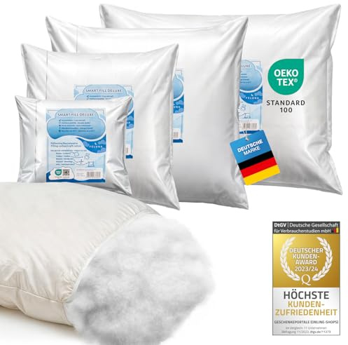 Ouate de remplissage pour coussins ; Polyester moelleux Matériau de bourrage ; Remplissage de coussins Ouate pour animaux en peluche & bricolage ; Oeko-Tex Certifié (0,25 kg)