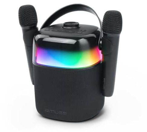 Enceinte Bluetooth Karaoké Noir - M530KA