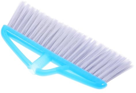ABOOFAN Push Broom Head Replacement Heavy Duty Floor Broom for Indoor and Outdoor Cleaning Blue Soft Bristle Head Easy Installation for Patios and Garages Versatile Sweeping Tool