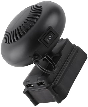 aqxreight Versatile Battery Powered Cordless Space Heater with Angles and Two Temperature Options Ideal for Workshops