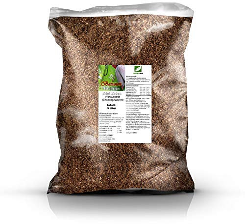 GREEN24 Bananenerde Strelitzien Erde - 5 Ltr. Profi Linie Substrat zum Einpflanzen, Umpflanzen, Umtopfen, Auspflanzen