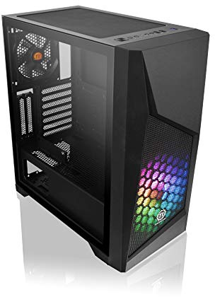 Thermaltake Commander G32 TG ARGB Mid-Tower Chassis,CA-1P2-00M1WN-00