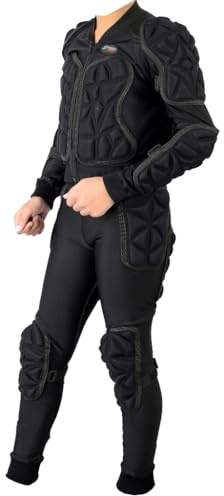 KIDS BODY ARMOUR MOTORBIKE MOTORCYCLE MOTOCROSS CUBS SPINE GUARD PROTECTION SUIT (10-12 Years)