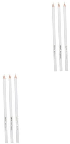 NUOBESTY 6stücke Weißer Kohlestift Teiliges Mit Weißen Kohlenstiften Zum Zeichnen Skizzieren Malen Und Illustrieren Hochwertige Zeichenwerkzeuge Für Künstler Studenten Und Hobbyisten