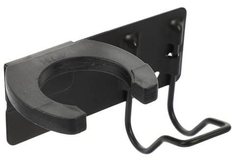 Abaodam Wandmontierter Mikrofonhaken aus Gummi und Metall Platzsparende Mikrofonhalterung für Ktv und Heimstand Robuste Halterung für Wandmontage