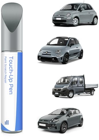 Vernice per ritocchi 676/A / 676 Grigio Campovolo/Campovolo Grey per FIAT Corrispondenza Esatta - Per ritoccare graffi e scheggiature