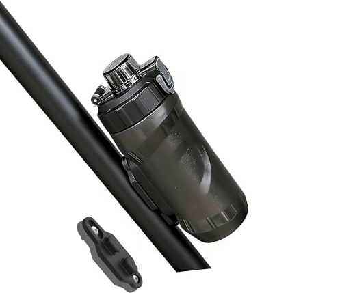 Magnetic Cycling Water Bottle with Bike Mount – 450ml / 15oz, Quick Snap-Release, Cage-Free, One-Handed Access – M5 Screws Included – Fits MTB, Road & Gravel Bikes