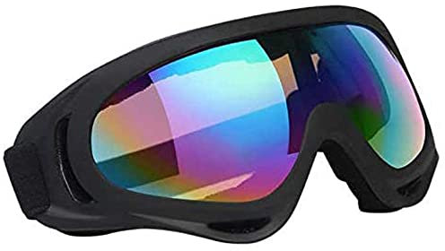 Vicloon Skibrille Herren, Ski Snowboard Brille, UV-Schutz Goggle, Motocross Brille Helmkompatible, Anti-Fog Skibrille, Sportbrille für Skifahren Motorrad Fahrrad Skaten, Unisex