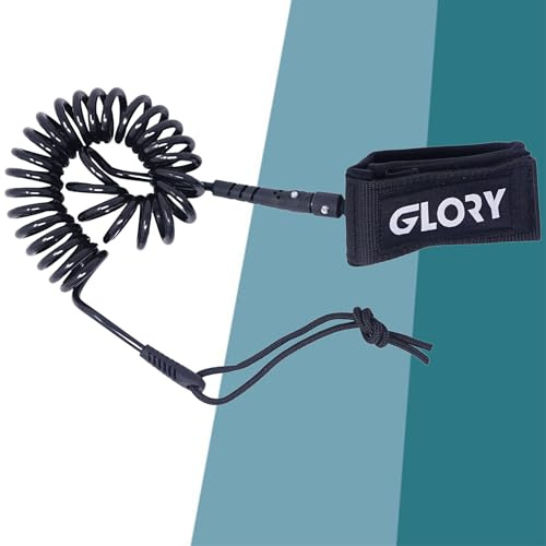Glory Boards // SUP Safety Leash (Schwarz)