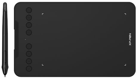 Diverse 7x4inch Active Area 2.4G Wireless Connection Supports: Mac OS Chromebook OS WinPartial Linux for Teachers Students andart learners