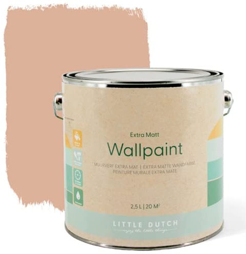 Little Dutch 8716 Wandfarbe Extra Durable - 2,5L - faded rost