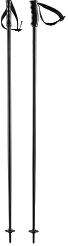 HEAD Unisex – vuxen skidstavar, svart, 135