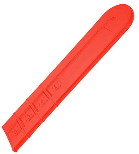 WOONEKY Copertura Protettiva Per Barra Motosega 44 Cm Supporto Piastra Paracatena Resistente Alle Intemperie Per Protezione Di Attrezzi Da Taglio in Legno Manicotto Robusto in Plastica Per Uso Esterno