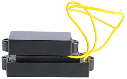 Keenso Micro Basse électrique à 5 Cordes, Micros et Couvercles de Micros Silencieux