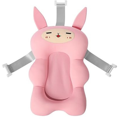 Cojin Bañera Bebe Asiento | Almohadilla De Baño Para Bebé | Almohada Bebe Baño Secado Rapido | Asiento Baño Bebe Recien Nacido | Reductor Bañera Bebe Recien Nacido Con Hebillas 3 Vías