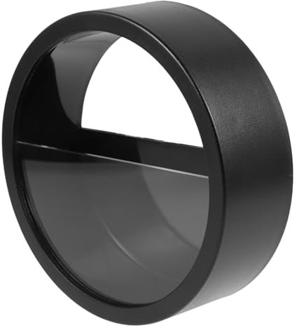 Garneck Moderne Runde Wandvase - Hängendes Pflanzgefäß Für Innenräume - Ideal Für Sukkulenten Und Kleine Pflanzen Stilvolles Wandpflanzgefäß in Schwarz Für Kreative Akzente