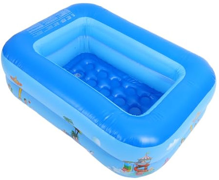 Alasum 1pezzi Piscina Gonfiabile Per Materassino Doppio Per Gioco Indoor e Outdoor Piscina Da Gioco Per Blu