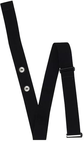 Banda Elástica Ajustable para Monitor de Frecuencia Cardíaca - Compatible con Garmin, Wahoo, Polar H10 H9, Coospo, Magene, Livlov - Ciclismo y Running, Ajuste de 70 cm a 110 cm ﻿