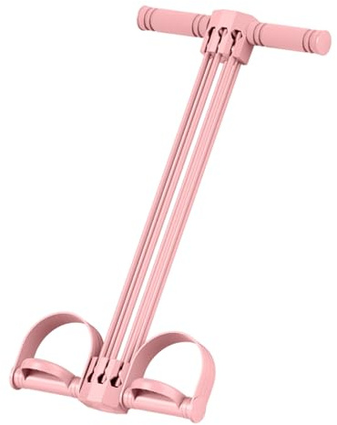Banda de pedal de ejercicio, banda de resistencia de pie de 20.47 pulgadas, cuerda de estiramiento de fitness con asa, herramienta de entrenamiento de gimnasio en casa para hombres y mujeres, atletas