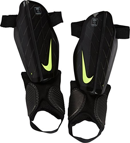 Nike Kinder Schienbeinschoner Protegga Flex, Black/Black/Volt, M, SP0314-010