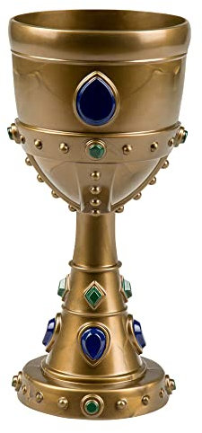 Boland 44042 - Calice Arthur, dimensioni circa 18 cm, capacità 25 cl, coppa nobile, re, carnevale, halloween, festa in maschera, festa a tema, travestimento