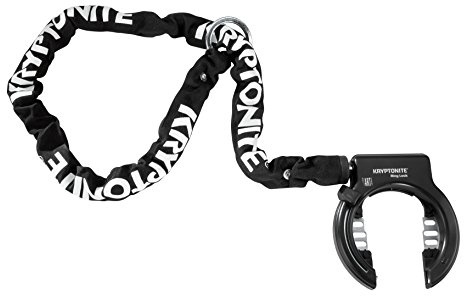 Kryptonite 002284 Fahrrad-Diebstahlsicherung, für Reifen + Rahmen, Unisex, Erwachsene, schwarz