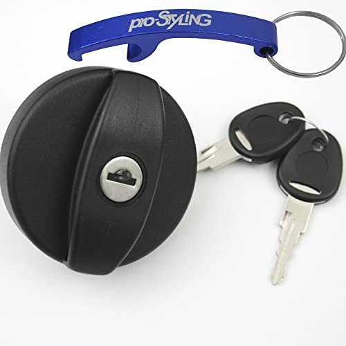 Bouchon de réservoir d'eau ou carburant diesel pour caravane, camping-car avec deux poignées encastrées noir