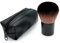 JZK Cepillo profesional maquillaje de polvo suave con estuche almacenamiento, pincel resaltador para colorete, cepillo bronceador viaje cara, cepillo rubor para maquillaje de mejillas