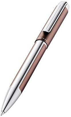Pelikan Pura K40 822817 - Penna a sfera girevole di alta qualità, in confezione regalo, colore: Moka