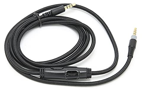 cable cloud alpha cable cloud alpha Cable pour Casque, Cable 3,5 Mm Male vers Male avec Contr?le du Volume, Rallonges en Fil de Cuivre Nu, Fil de Remplacement pour